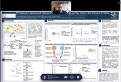 Artems Poster "Proteasome-Generated Spliced Peptides and their Potential Role in the Immune Evasion"