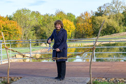 Prof. Dr. Marina Rodnina, Managing Director at the Max Planck Institute for Biophysical Chemistry, opens the BioDiversum.