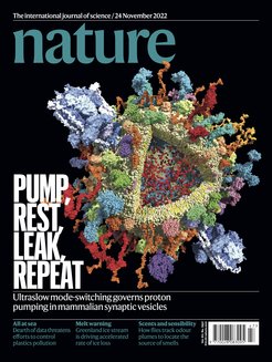 Our 2006 image of a synaptic vesicle (see picture at the bottom of this page) made it to the front page!