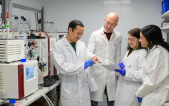 Anh Nguyen, Alex Faesen, Francesca Lugarini and Anoshi Patel (from left)