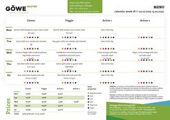 Menu KW 29
