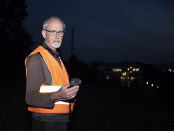 Bat expert Jürgen Rommelmann