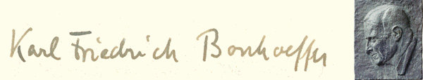 Karl Friedrich Bonhoeffer Karl Friedrich Bonhoeffer