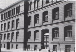 Das physikalisch-chemische Institut der Universität in der Bunsenstraße in Berlin.