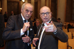 Prof. Dr. Herbert Jäckle, ehemaliger Vize-Präsident der Max-Planck-Gesellschaft, und Prof. Dr. Martin Stratmann