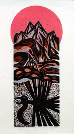 El Condor Pasa - Apu (2011), Farbholzschnitt