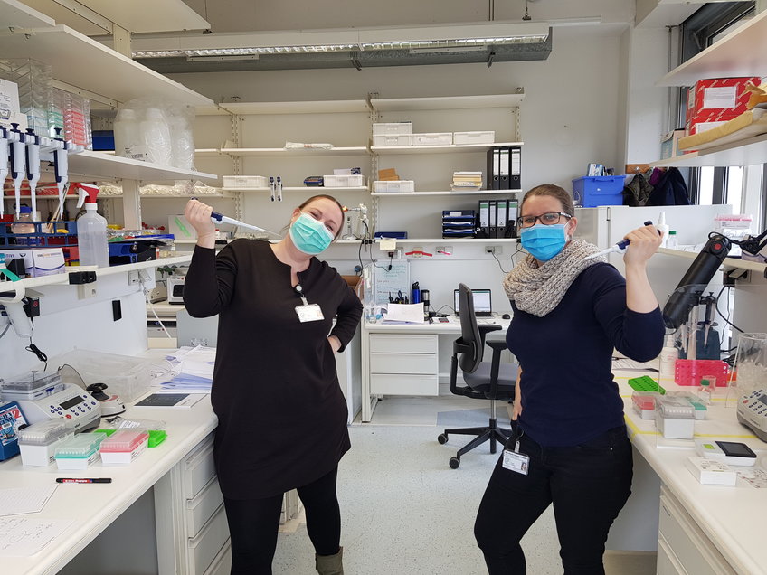 Welcome to the lab, Delia Welcome to the lab, Delia