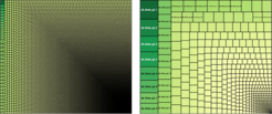 TreeMap comparison between a highly fragmented previous assembly and our new high quality S. mediterranea genome assembly (right).